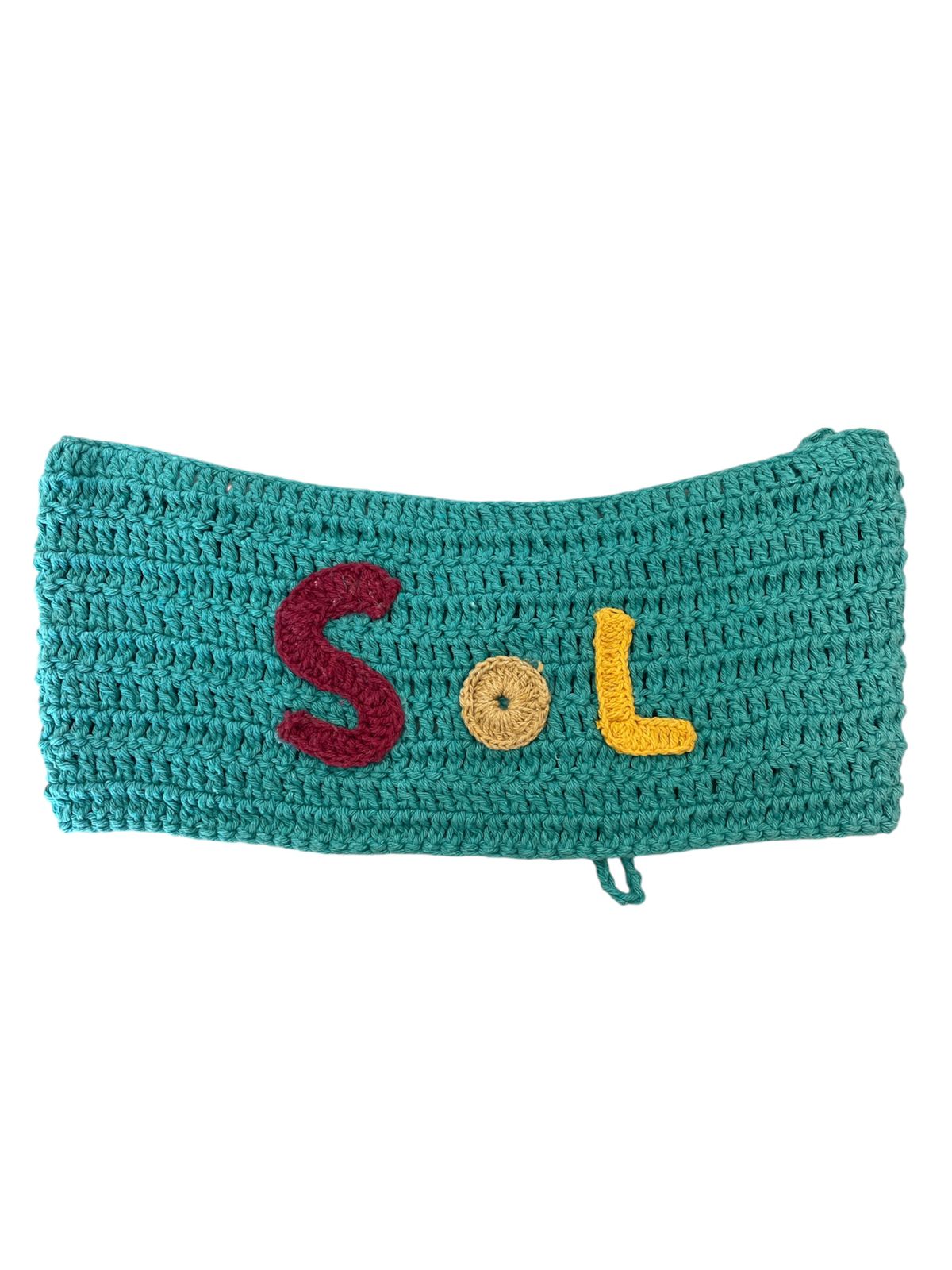 Top crochê sol