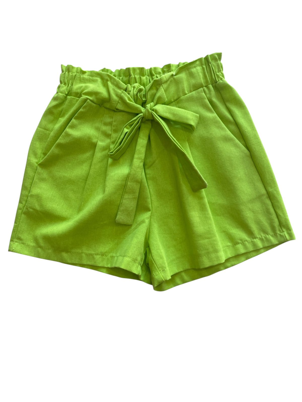 Short Verde com Amarração
